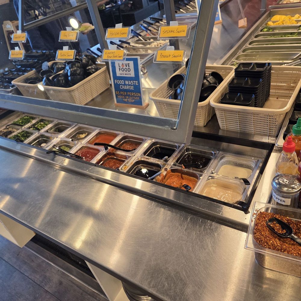 Shabu King - buffet bar sauces - Buffets Near Me - Dublin, California Shabu King - buffet bar sauces - Buffets Near Me - Dublin, California