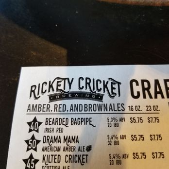 Rickety Cricket Brewing - Pizza Near Me - Kingman, Arizona