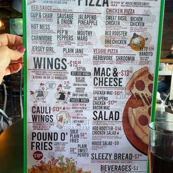 Rickety Cricket Brewing - Food choices - Pizza Near Me - Kingman, Arizona