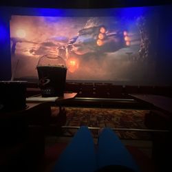 Galaxy Theatres Monroe - First time in the new recliners!!!