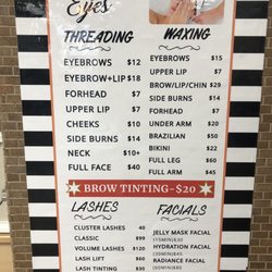 Majestic Eyebrow Threading - Service prices - April 2023.
