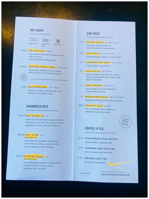 Menu photo 5 East Borough Costa Mesa, CA