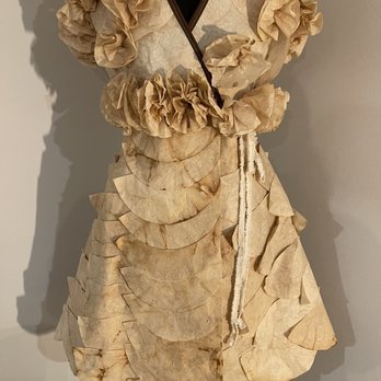 Campfire Coffee  - a mannequin dress made of paper - Coffee & Tea Near Me - Jamestown, Tennessee
