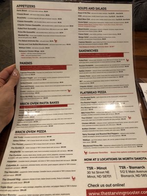 Menu photo 5 The Starving Rooster Minot, ND Menu photo 5 The Starving Rooster Minot, ND