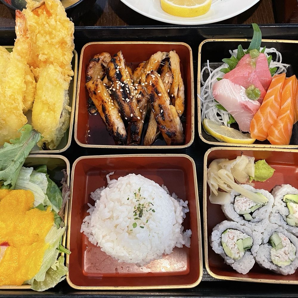 Fuji Sushi - Lunch Bento - Sushi Bars Near Me - Seattle, Washington
