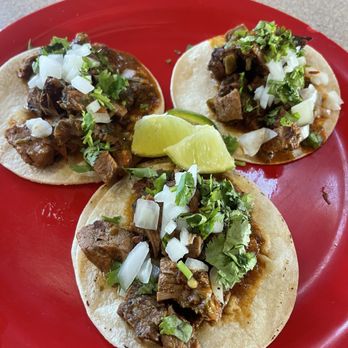 Buenos Grill - 3 Street Tacos (Steak) - Mexican Near Me - Reno, Nevada
