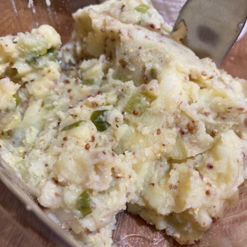 Nick's Pizza - potato salad not made with mayo, instead olive oil - Pizza Near Me - Oakland, California