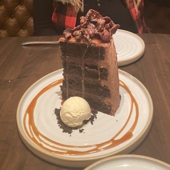 Yardbird - Bourbon Bacon Chocolate Cake - Southern Near Me - Dallas, Texas Yardbird - Bourbon Bacon Chocolate Cake - Southern Near Me - Dallas, Texas