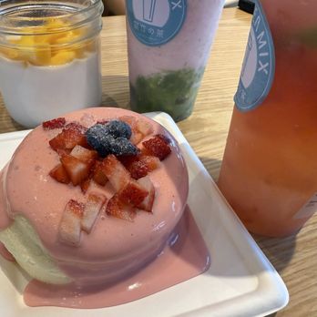 Sun Tea Mix - Strawberry Soufflé Strawberry Lime Tea Grapefruit Mojito - Bubble Tea Near Me - Honolulu, Hawaii
