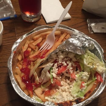 Terrace Diner - Chicken Slovaki platter with French fries and feta cheese added - Diners Near Me - West Babylon, New York Terrace Diner - Chicken Slovaki platter with French fries and feta cheese added - Diners Near Me - West Babylon, New York