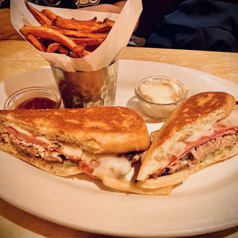 The Cheesecake Factory - Cuban Sandwich with a side of sweet potato fries - American Near Me - Reno, Nevada