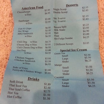 Thai Mini Cafe - Part 1 of menu - Thai Near Me - Poncha Springs, Colorado Thai Mini Cafe - Part 1 of menu - Thai Near Me - Poncha Springs, Colorado