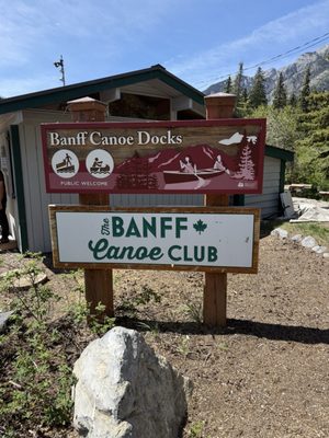 Banff Canoe Club by null
