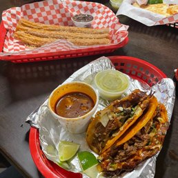 3 Quesabirria Tacos