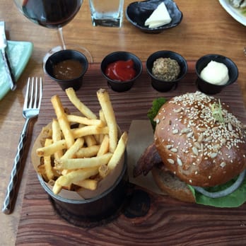 Sierra Mar - Now that's a burger! - New American Near Me - Big Sur, California Sierra Mar - Now that's a burger! - New American Near Me - Big Sur, California