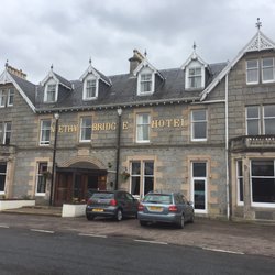 Nethybridge Hotel - Front of hotel.