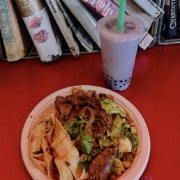 Tingly And Spicy Cumin Beef and Taro Milk Bubble Teataro