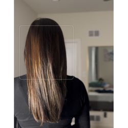 Nadora SALON - I paid $220 for a balayage, but she only did some highlights. Jenn was very nice, but I wish she had told me the truth before