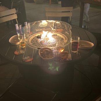 Headlands Brewing - Outside fire pits - Breweries Near Me - Lafayette, California