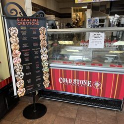 Tim Horton's - Coldstone Ice cream