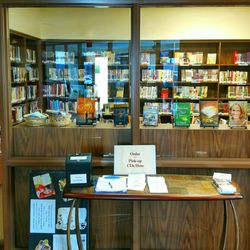Palm West Community Church - The church library.