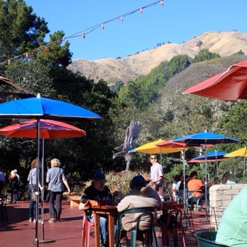 Nepenthe - The patio - New American Near Me - Big Sur, California