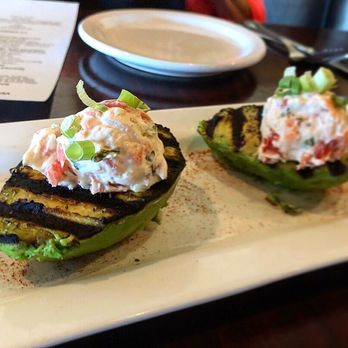 Wine Dive - Grilled Avocado with smoked Norwegian trout dip - Wine Bars Near Me - Wichita, Kansas