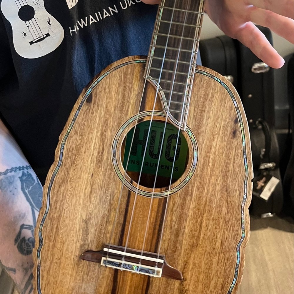 Pineapple ukulele