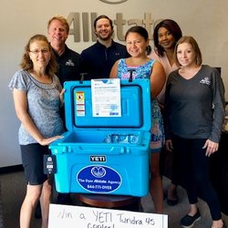 Allstate Insurance Agent: Rob Dyer - Winner of the Yeti cooler !