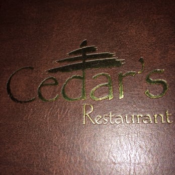 Cedar's Restaurant - Menu cover - Middle Eastern Near Me - Orlando, Florida Cedar's Restaurant - Menu cover - Middle Eastern Near Me - Orlando, Florida
