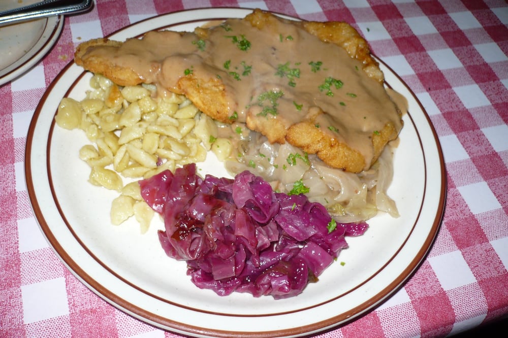 Order RAHMSCHNITZEL "SAARLAND" food online from Winzer Stube store, Hudson on bringmethat.com