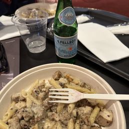 Made to order chicken Alfredo