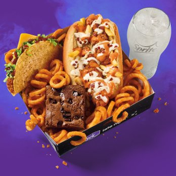 Jack in the Box - a hot dog, fries, and waffles - Tacos Near Me - Weslaco, Texas Jack in the Box - a hot dog, fries, and waffles - Tacos Near Me - Weslaco, Texas