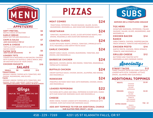 Menu photo 2 The Growler Guys Klamath Falls, OR Menu photo 2 The Growler Guys Klamath Falls, OR