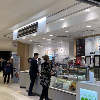 Second Cup - people shopping in a mall - Coffee & Tea Near Me - Calgary, Alberta