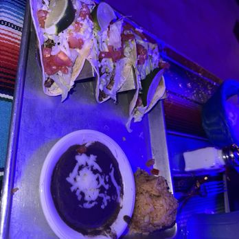 1942 Cantina - Fajita Chicken tacos with black refried beans - Mexican Near Me - Jonesboro, Georgia 1942 Cantina - Fajita Chicken tacos with black refried beans - Mexican Near Me - Jonesboro, Georgia