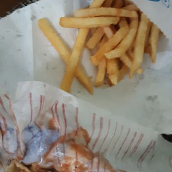 Baker's Drive-Thru - Old cold fries - Burgers Near Me - Rancho Cucamonga, California Baker's Drive-Thru - Old cold fries - Burgers Near Me - Rancho Cucamonga, California