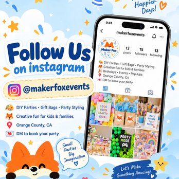 Maker Fox Party Events - Balloon Services Near Me Maker Fox Party Events - Balloon Services Near Me