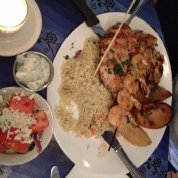 Takis Taverna - Grilled chicken dinner - Greek Near Me - Vancouver, British Columbia