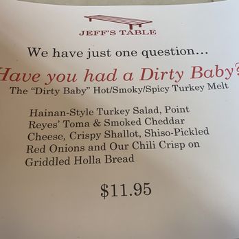 Jeff’s Table - Menu - Delis Near Me - Los Angeles, California