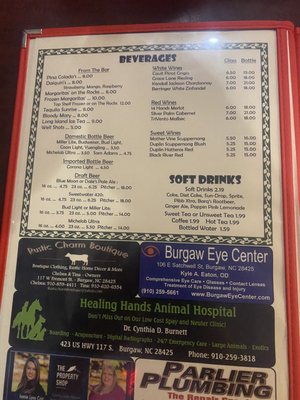 Menu photo 3 Bandana's Burgaw, NC