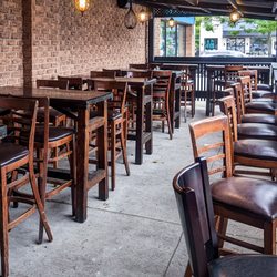 KSJ Monster Pub and Restaurant - Patio out front