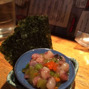 Guu with Garlic - Octopus with wasabi - Japanese Near Me - Vancouver, British Columbia Guu with Garlic - Octopus with wasabi - Japanese Near Me - Vancouver, British Columbia