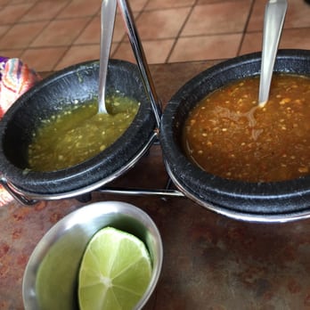 Antojitos Mexicanos Restaurant - Their salsas are homemade and fresh both times we tried this restaurant. - Mexican Near Me - Paramount, California