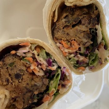 Sprout and Lentil - Spicy black bean jalapeño wrap -- gluten free! - Vegan Near Me - Middletown, Rhode Island