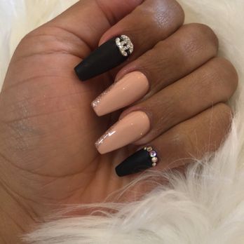 Princess Nails & Spa - Chanel nails  done by Maggie - Nail Salons Near Me - Pasadena, California