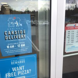 Domino’s Pizza - Hours