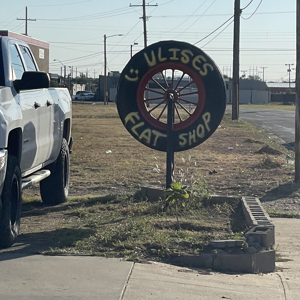 Ulises Flat Shop - Business Sign - Tires Near Me - Amarillo, Texas Ulises Flat Shop - Business Sign - Tires Near Me - Amarillo, Texas