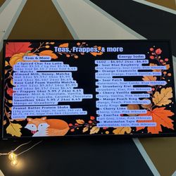 Monkey Dog Coffee - Menu