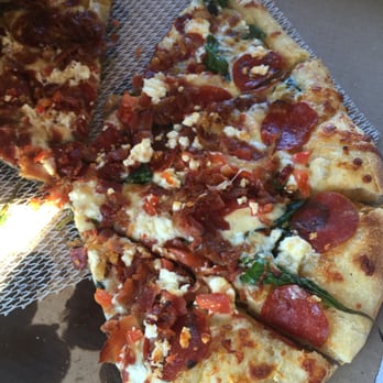 Bill's Pizza - Our 1/2 eaten Kevin Bacon. So addictive. - Pizza Near Me - Prescott, Arizona
